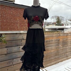 Comrags | Ruffled Skirt